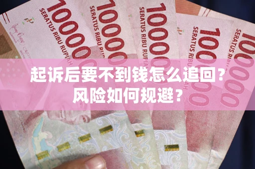 武汉起诉后要不到钱怎么追回?风险如何规避? 武汉起诉后要不到钱怎么追回?风险如何规避?